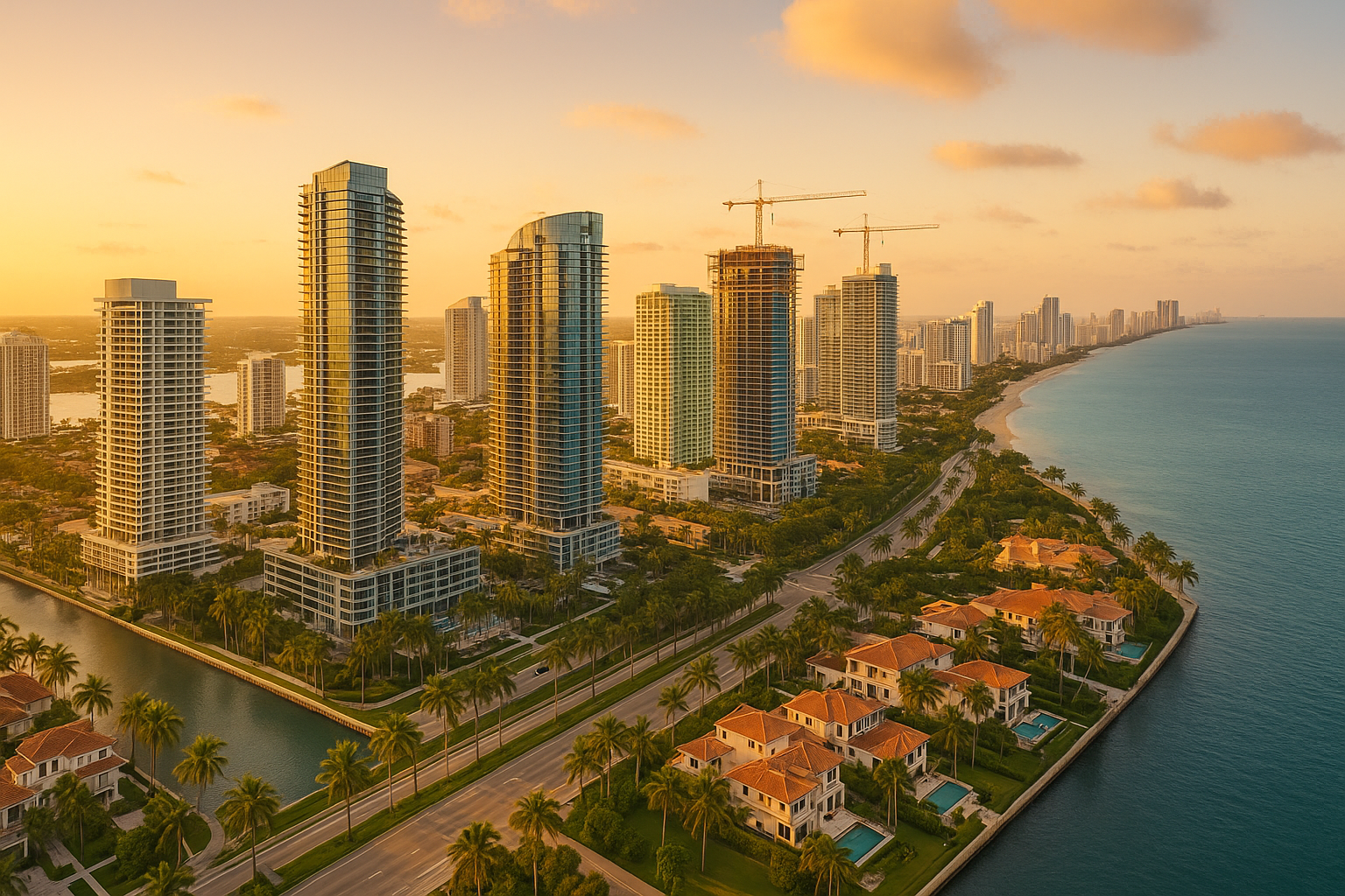 Miami Skyline Banner